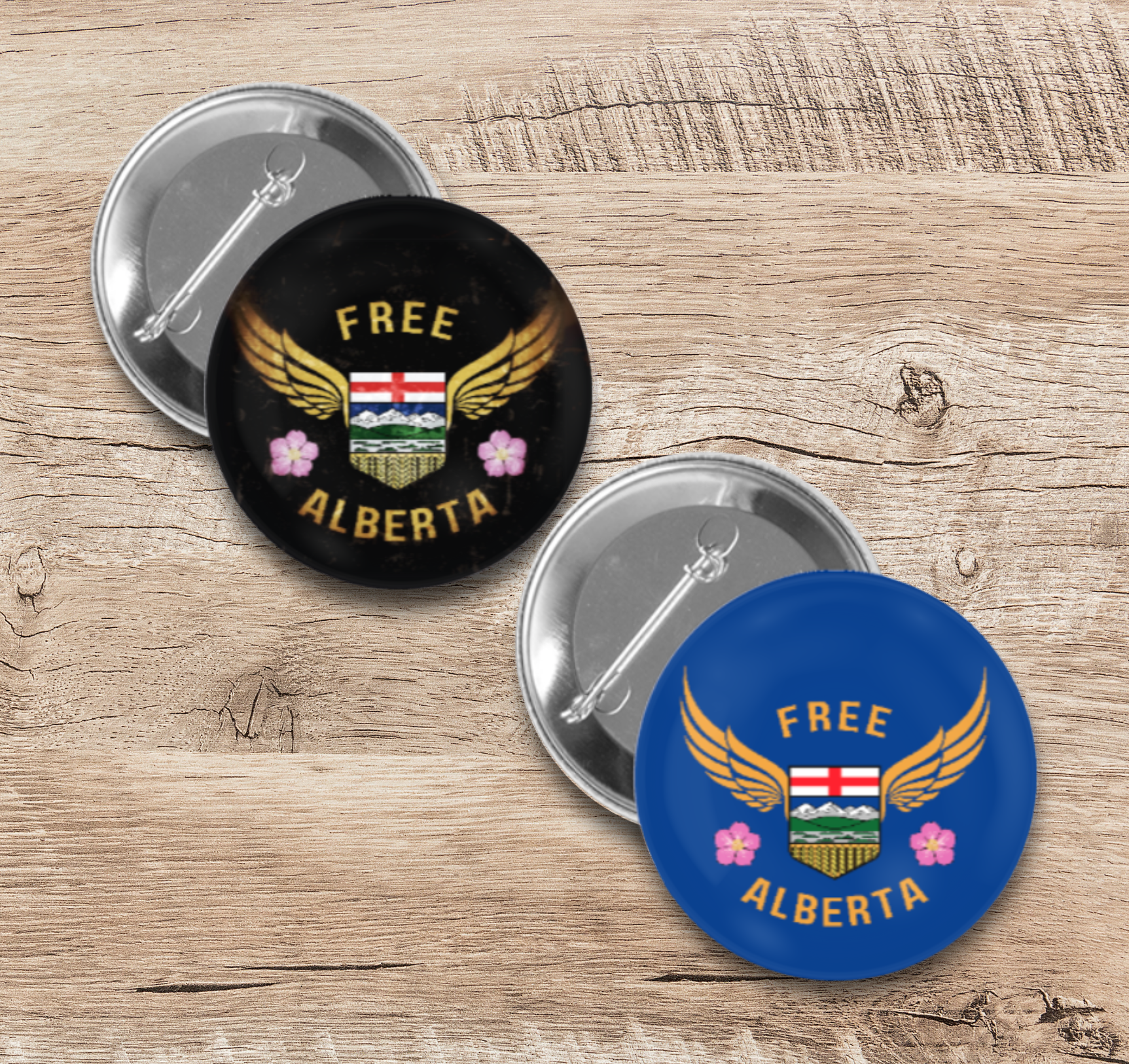 Free Alberta Pin
