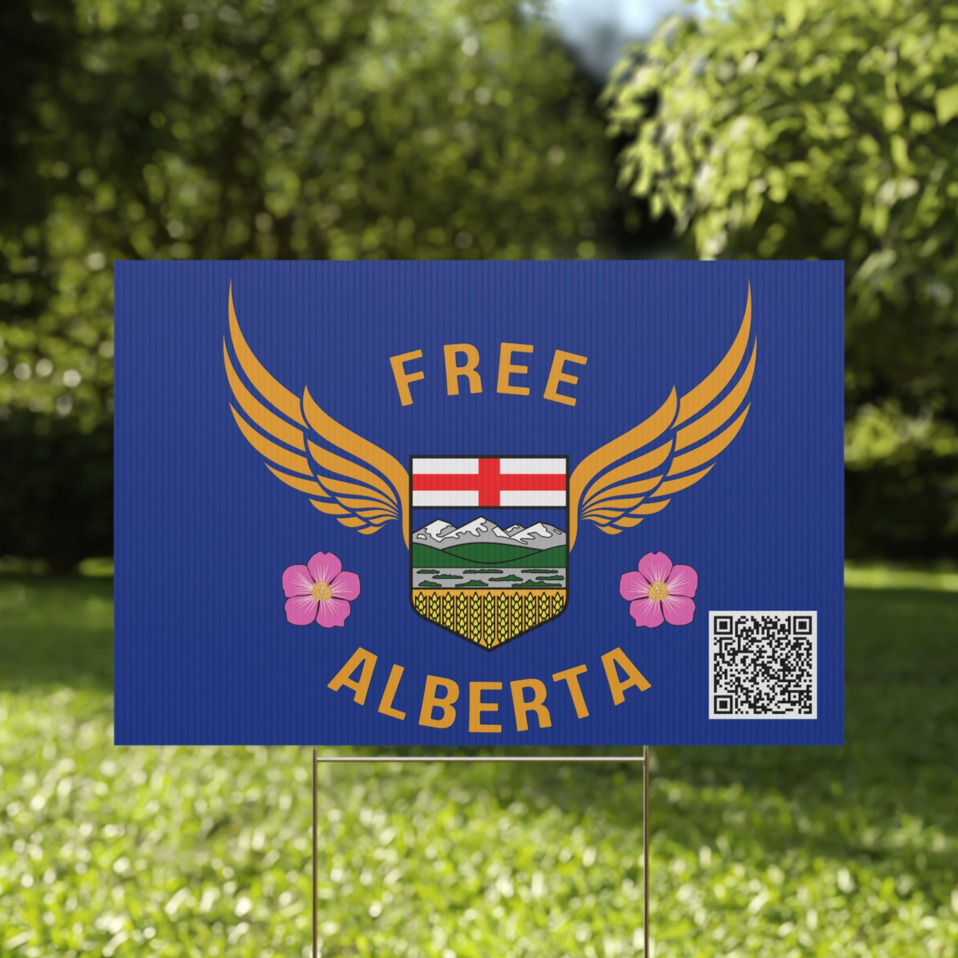 Free Alberta Lawn Sign