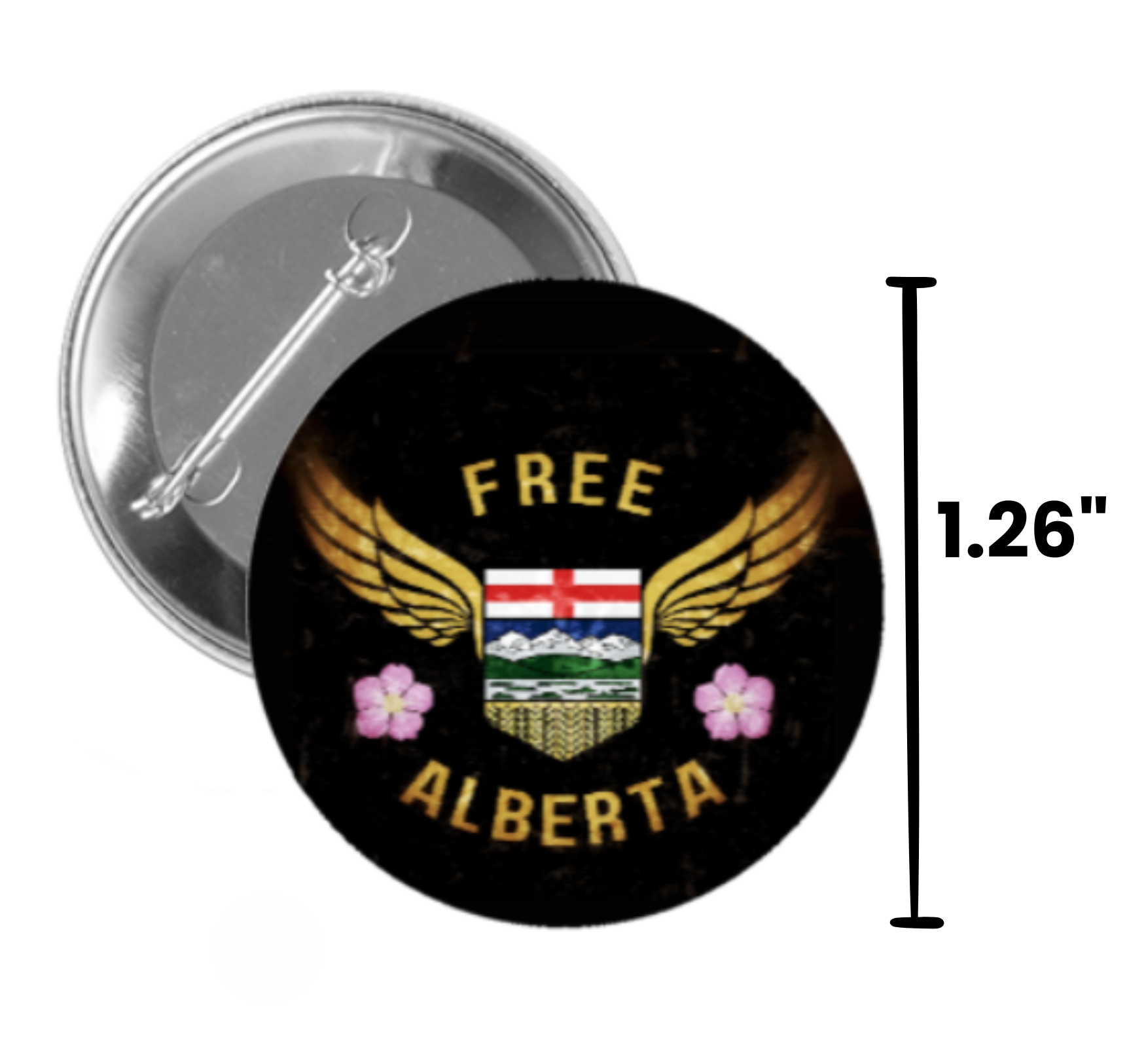 Free Alberta Pin